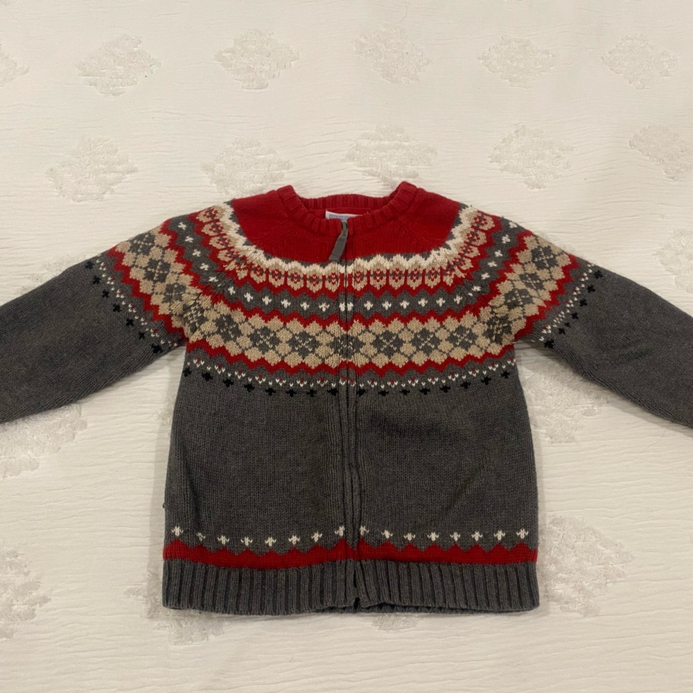 Janie and Jack Winter/Christmas Sweater size 4T